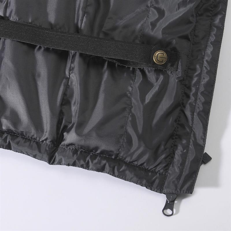 02 Covalliero Vatteret junior jakke i Graphite
